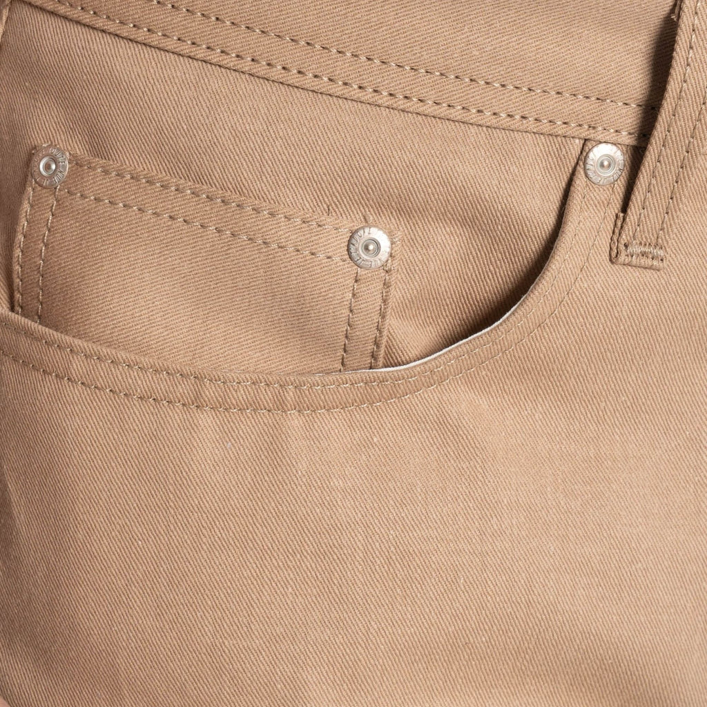 Weird Guy Selvedge Slack - Beige