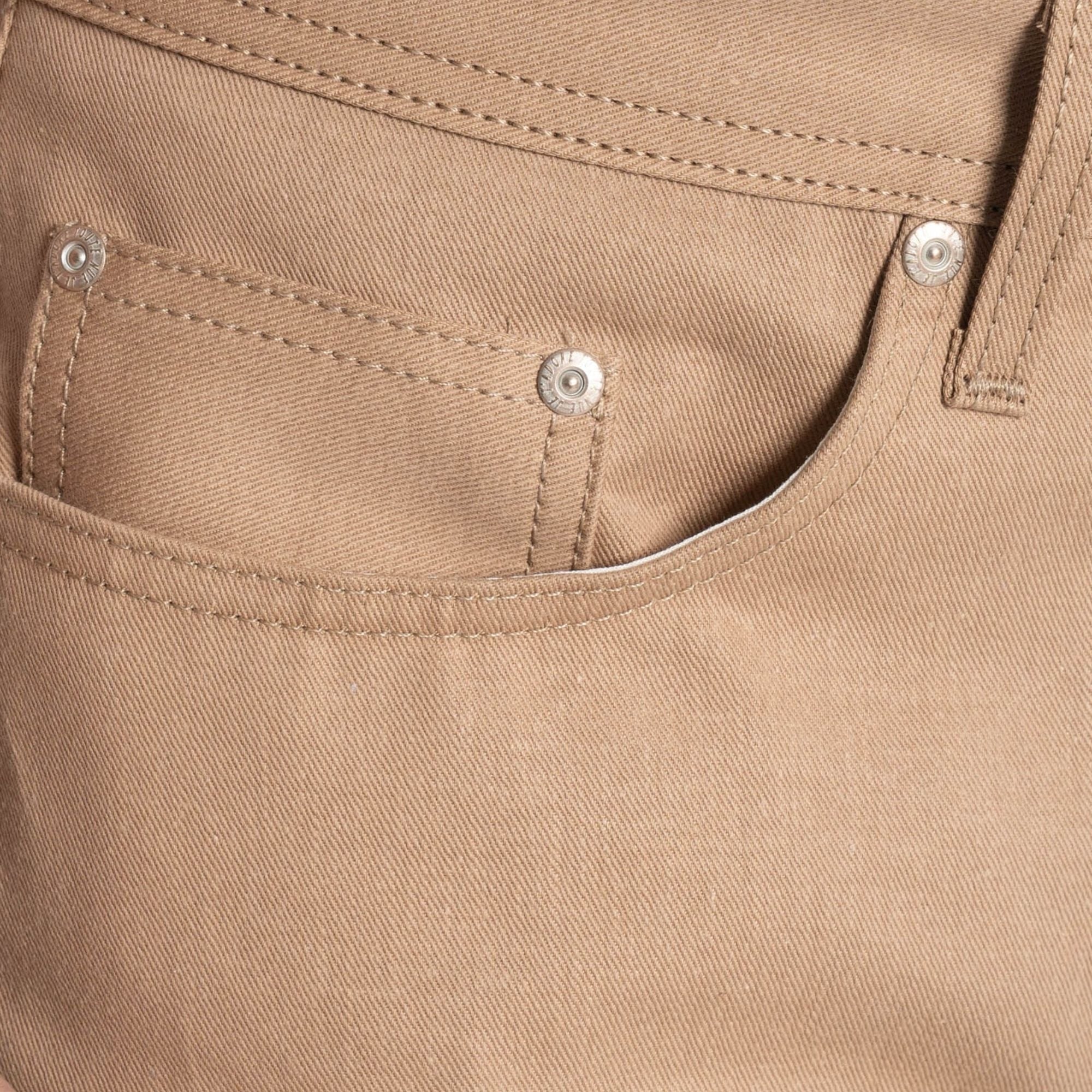 Weird Guy Selvedge Slack - Beige