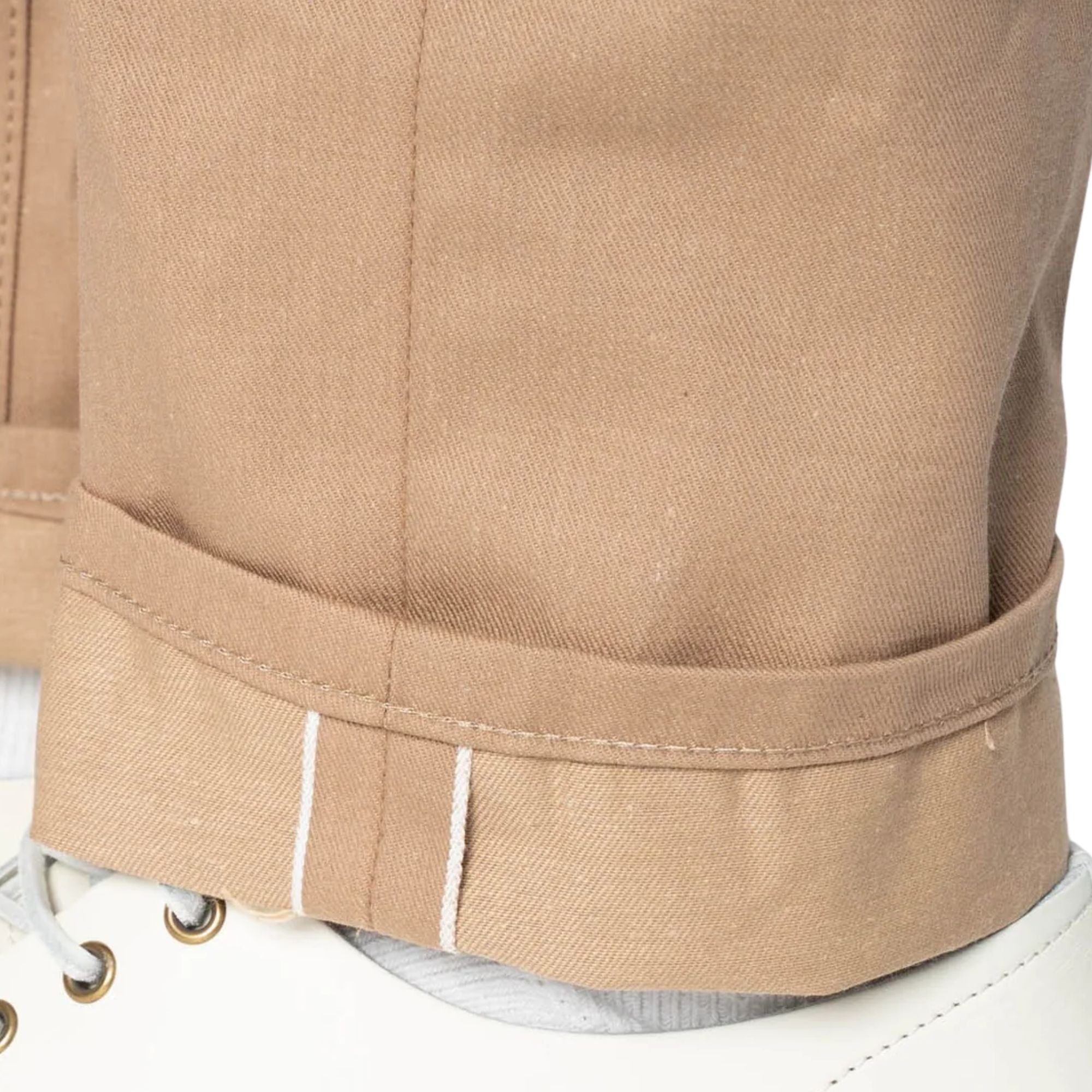 Weird Guy Selvedge Slack - Beige