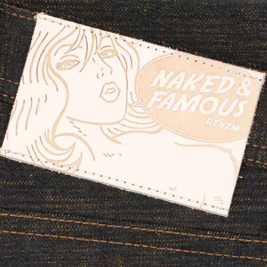 Weird Guy Citrus Kasuri Selvedge - Indigo