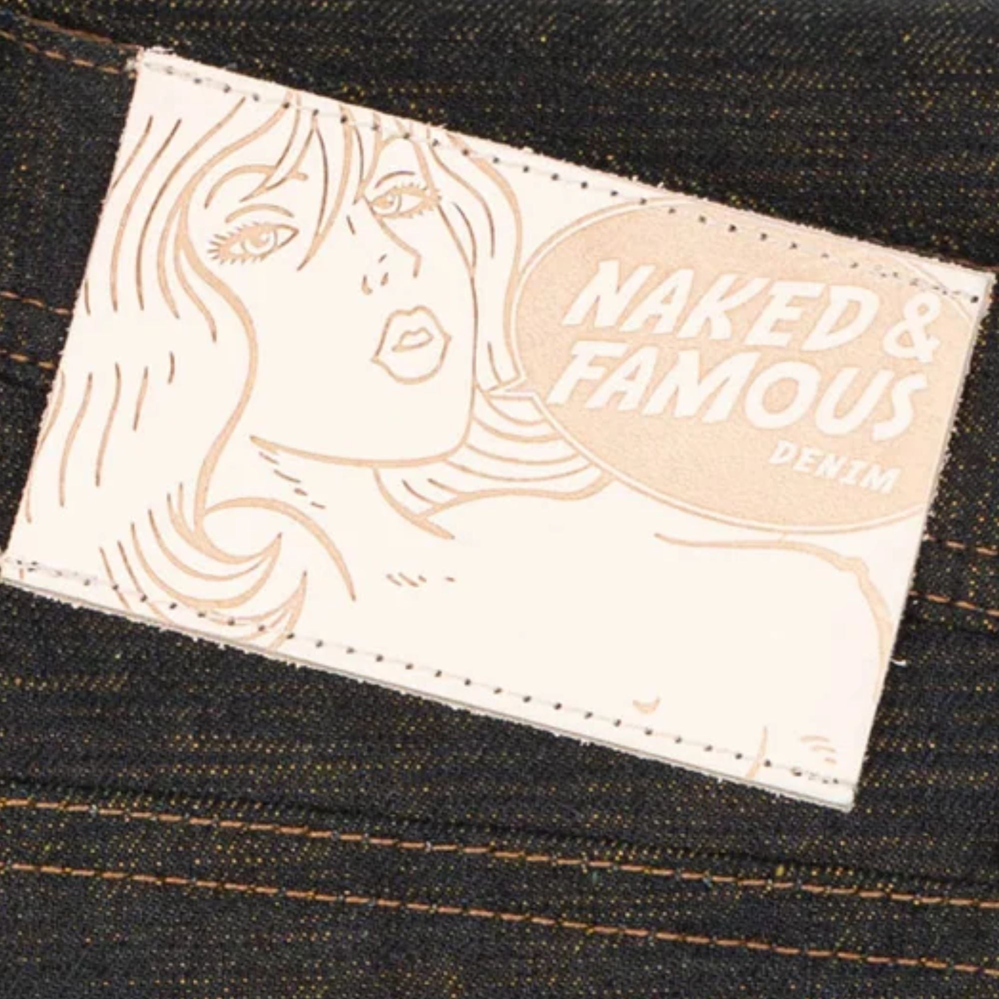 Weird Guy Citrus Kasuri Selvedge - Indigo