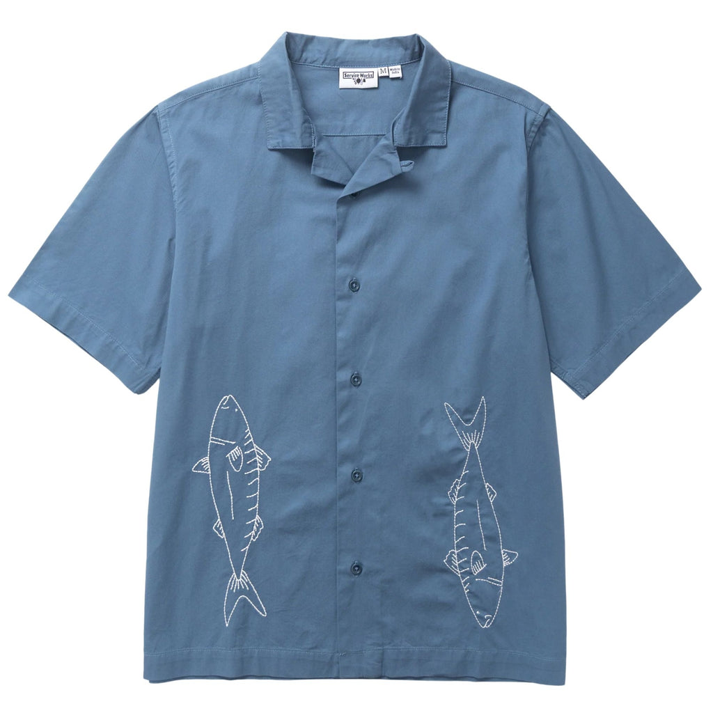Mackerel Shirt - Slate