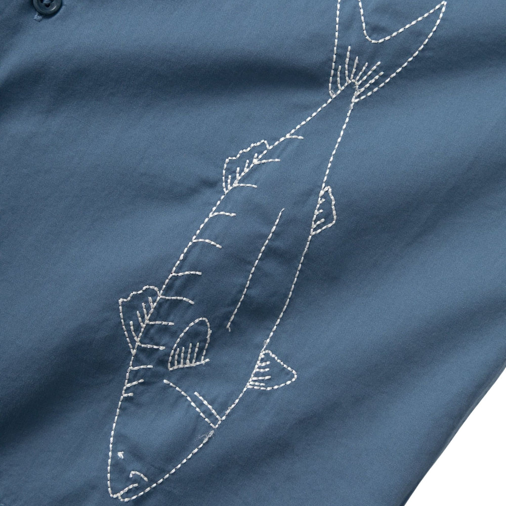Mackerel Shirt - Slate