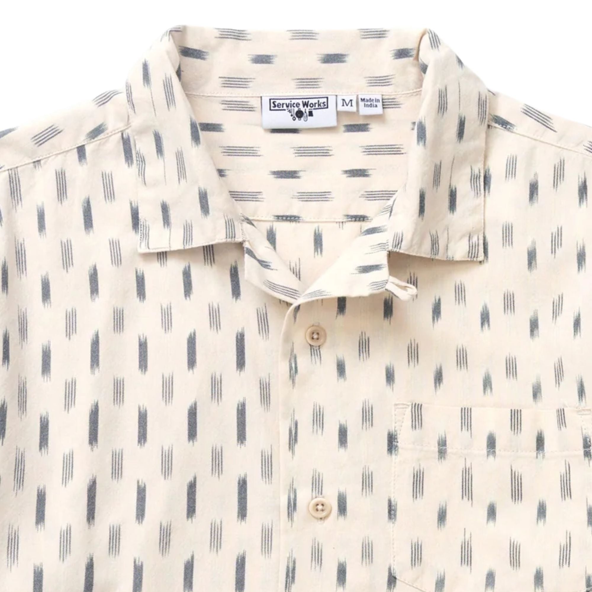 Ikat Shirt - White