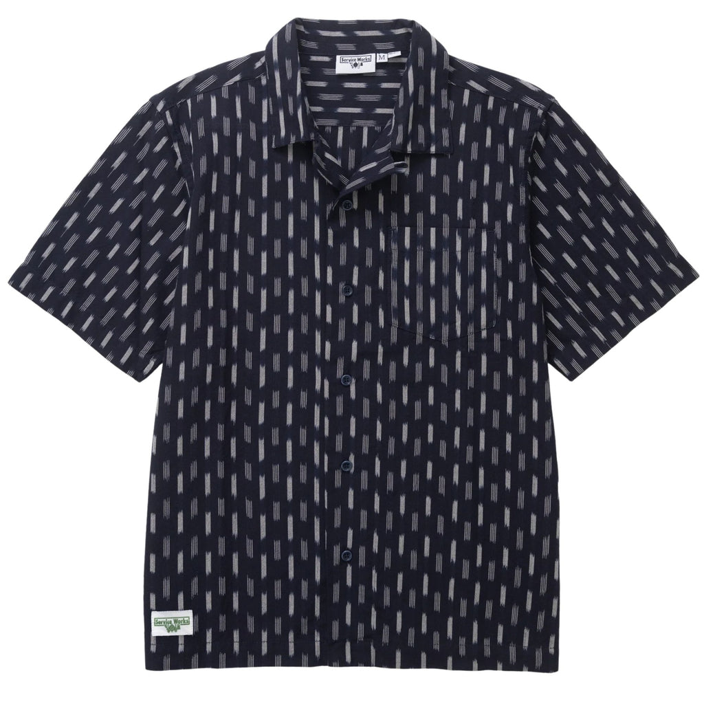 Ikat Shirt - Navy