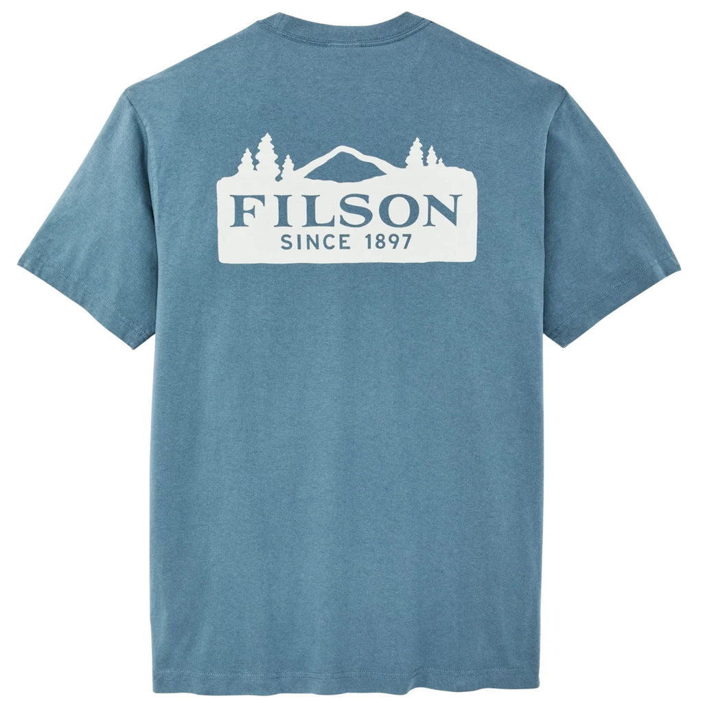 Scenic Graphic T-Shirt - Blue Fin