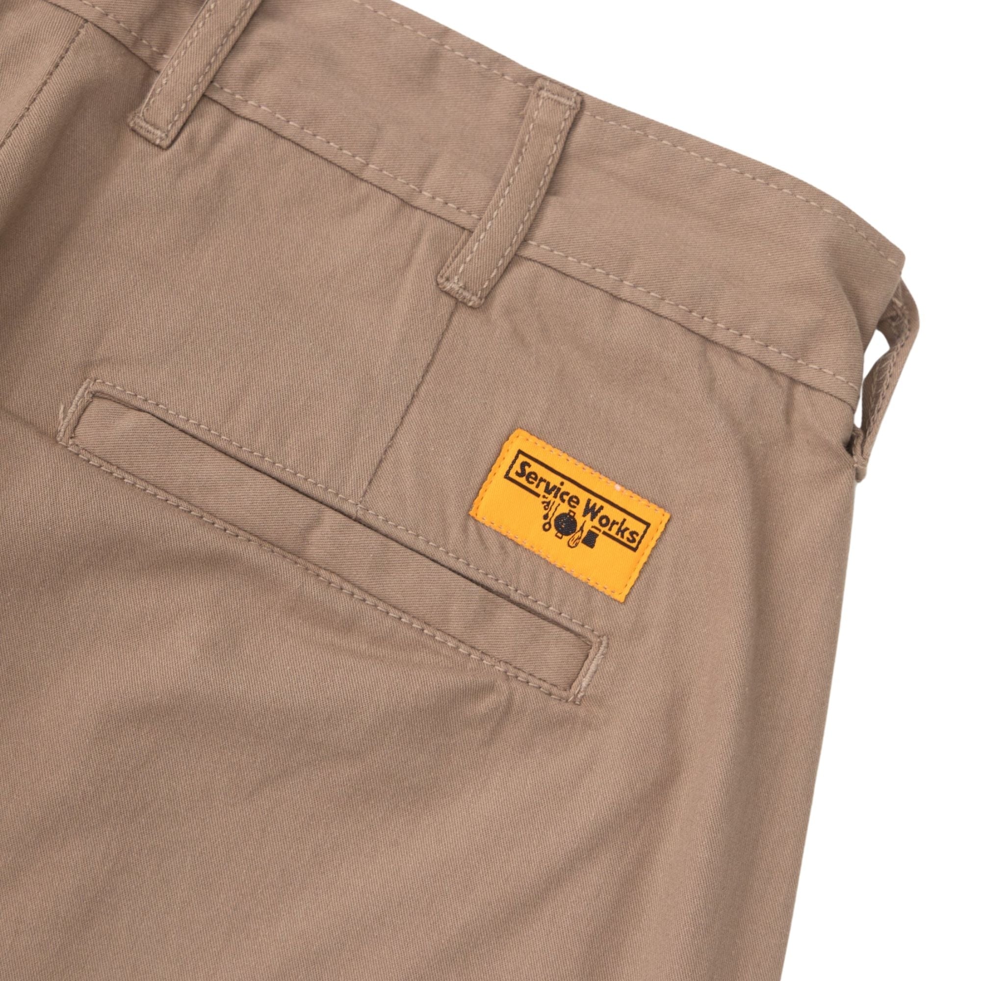 Twill Part Timer Shorts - Mushroom