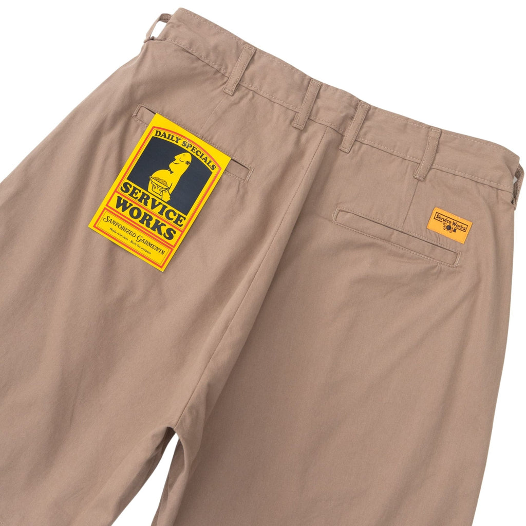 Twill Part Timer Shorts - Mushroom