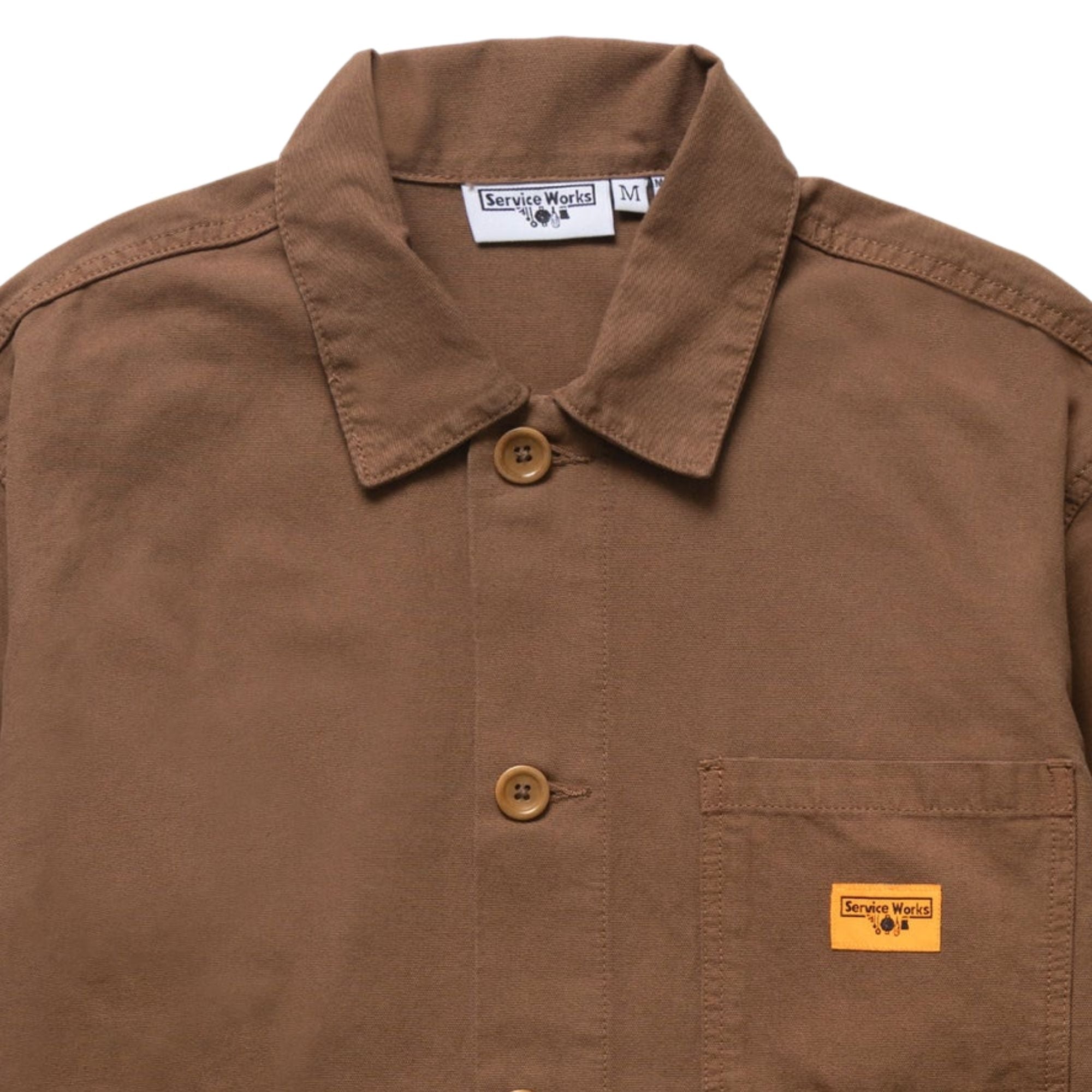 Service Works Classic Chore Shirt - Bark – Stuarts London