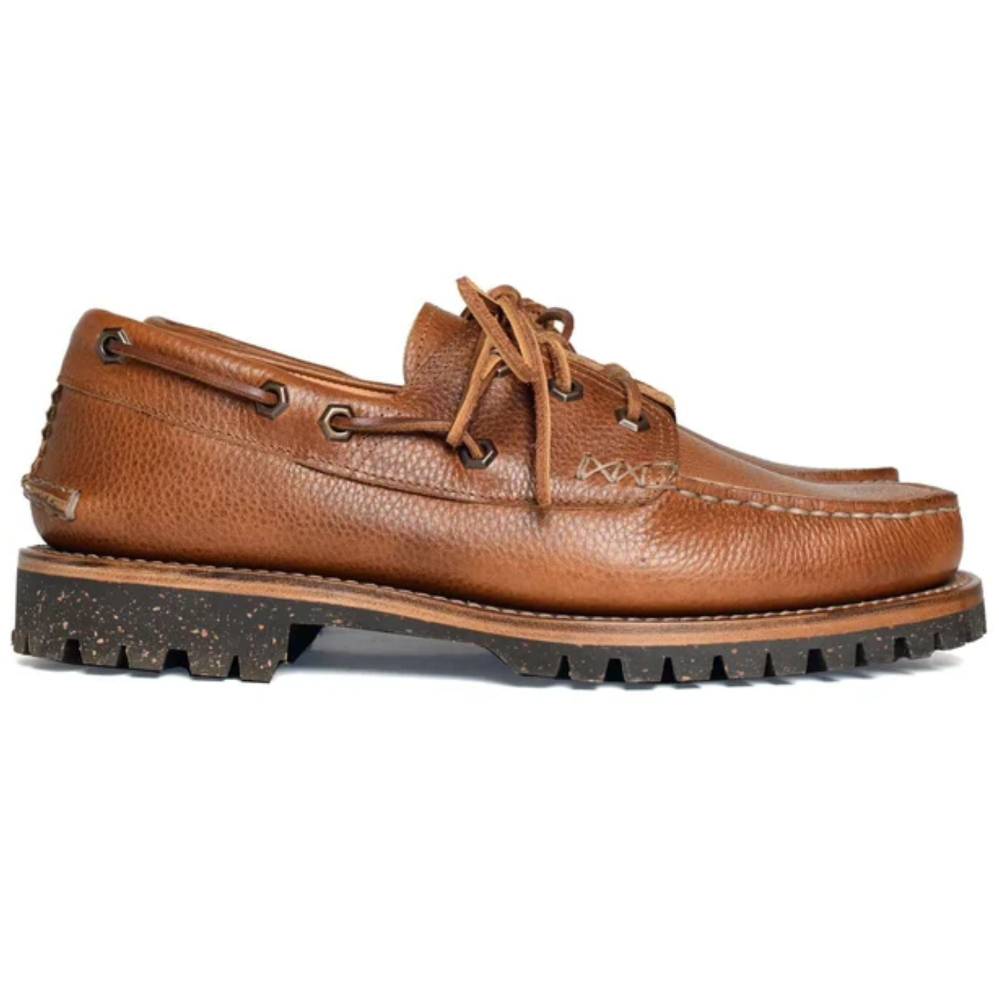 Hex Eye Boat Shoes - Light Brown