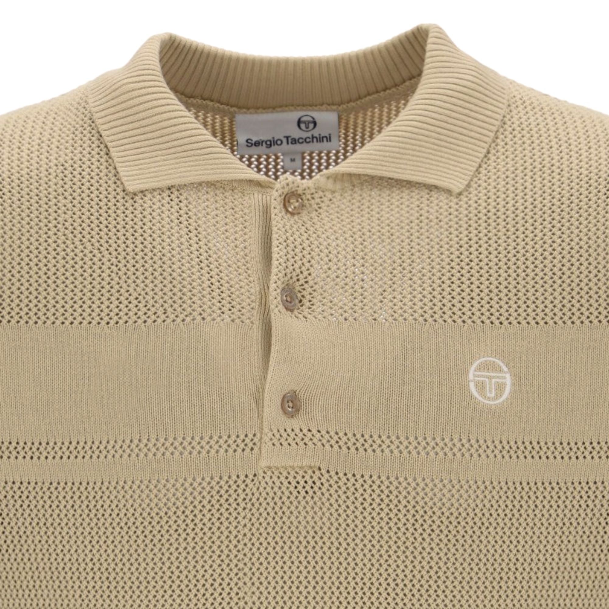 Sabino Knit Polo Shirt - Desert
