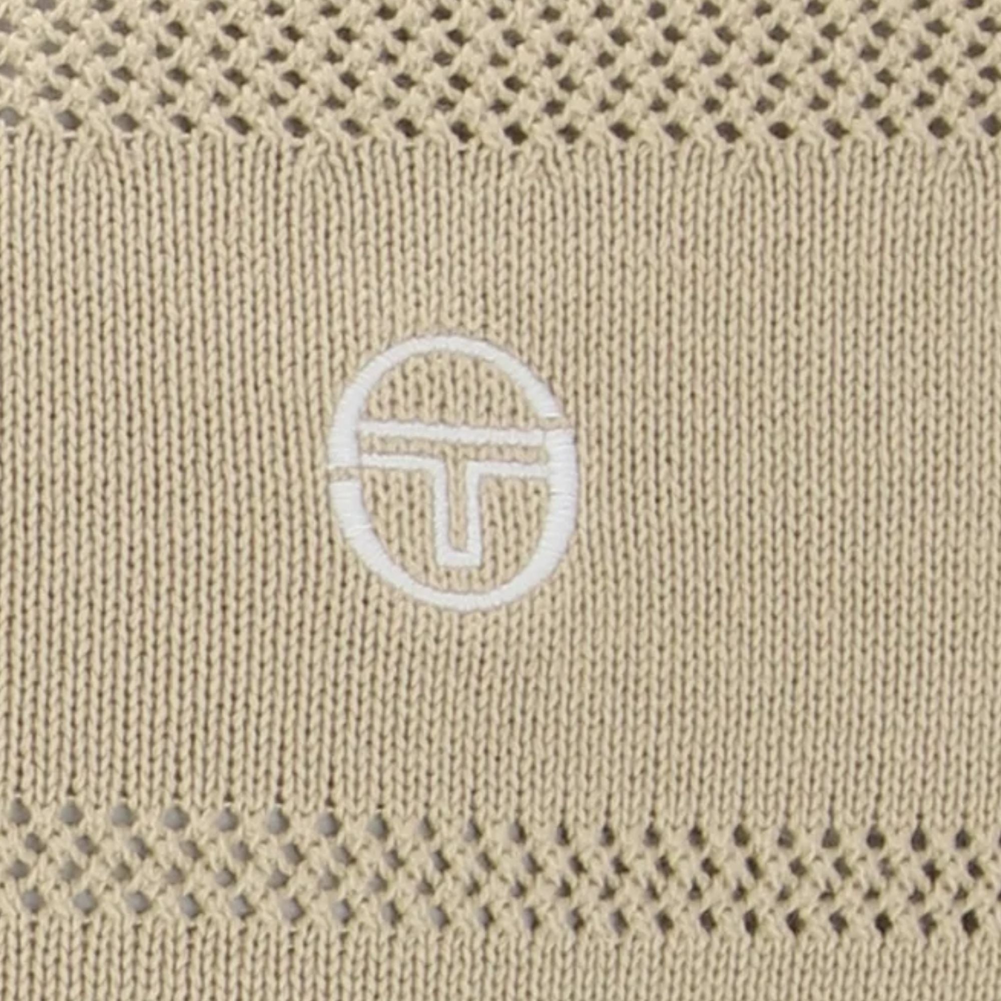 Sabino Knit Polo Shirt - Desert