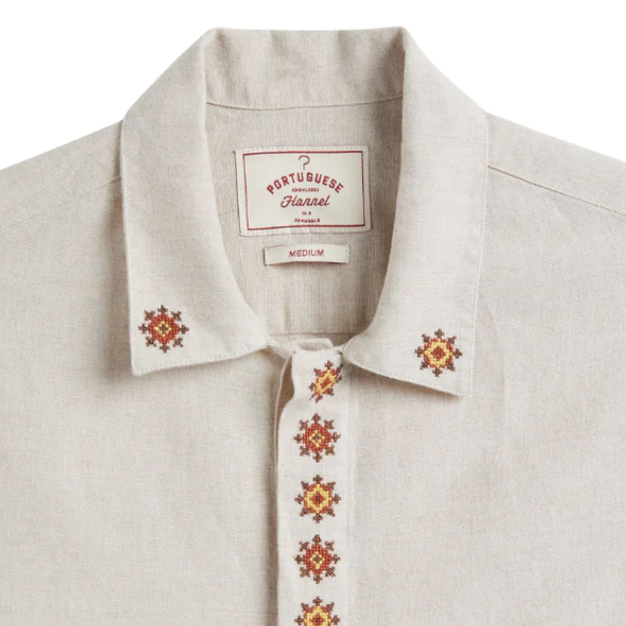 Sprout Embroidery Shirt - Multi