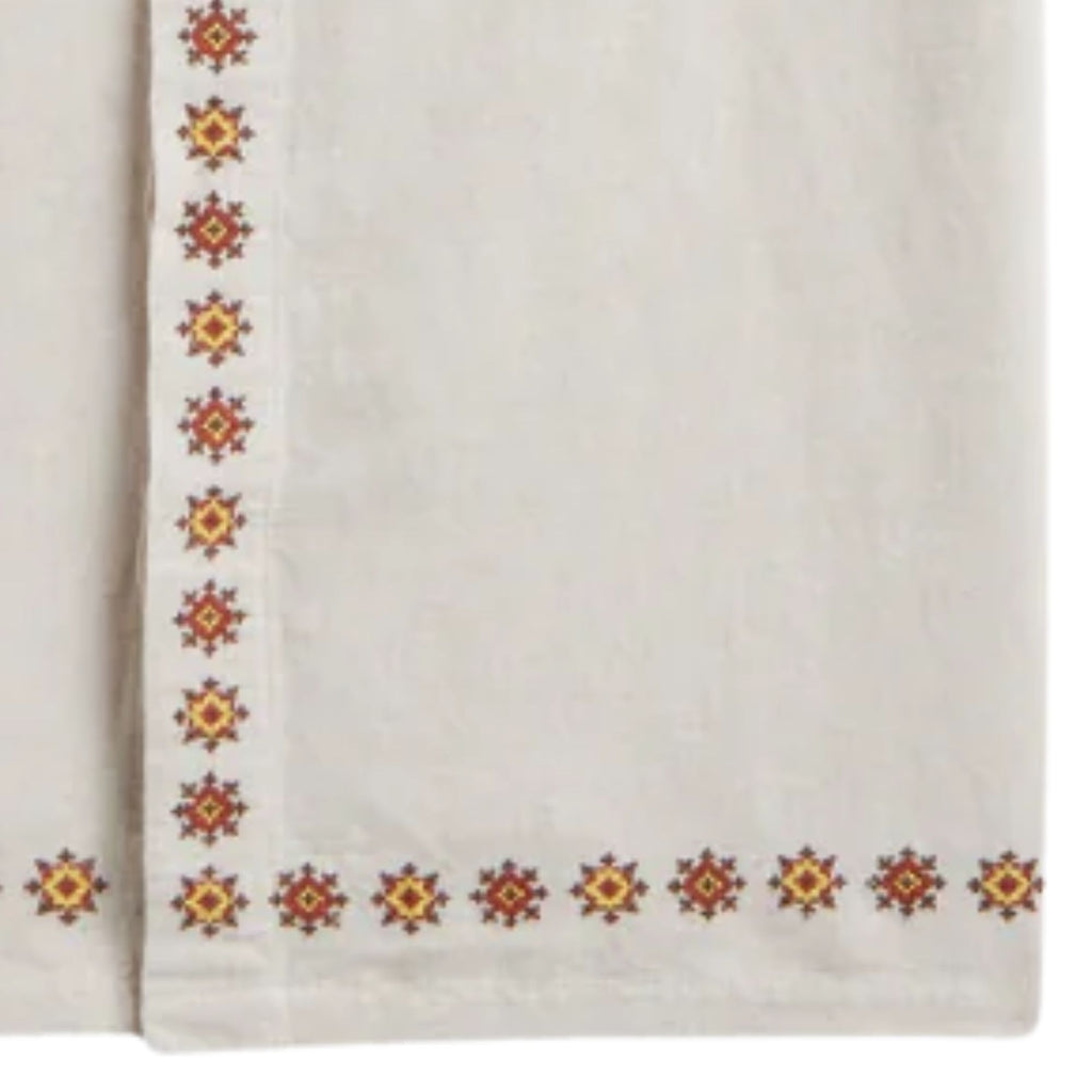 Sprout Embroidery Shirt - Multi