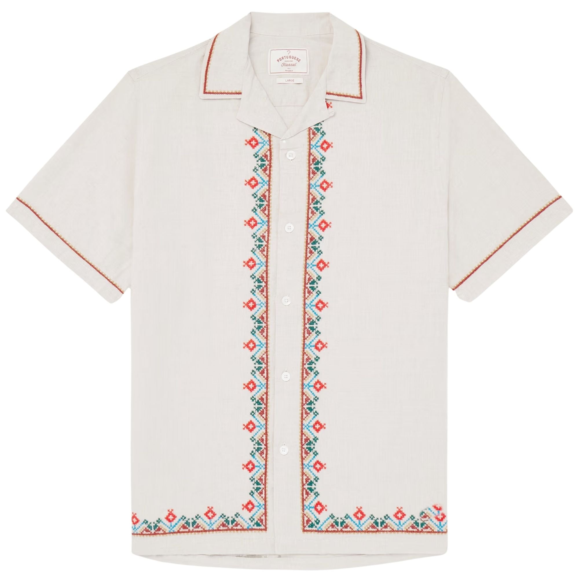 Folclore Embroidery Shirt - Multi