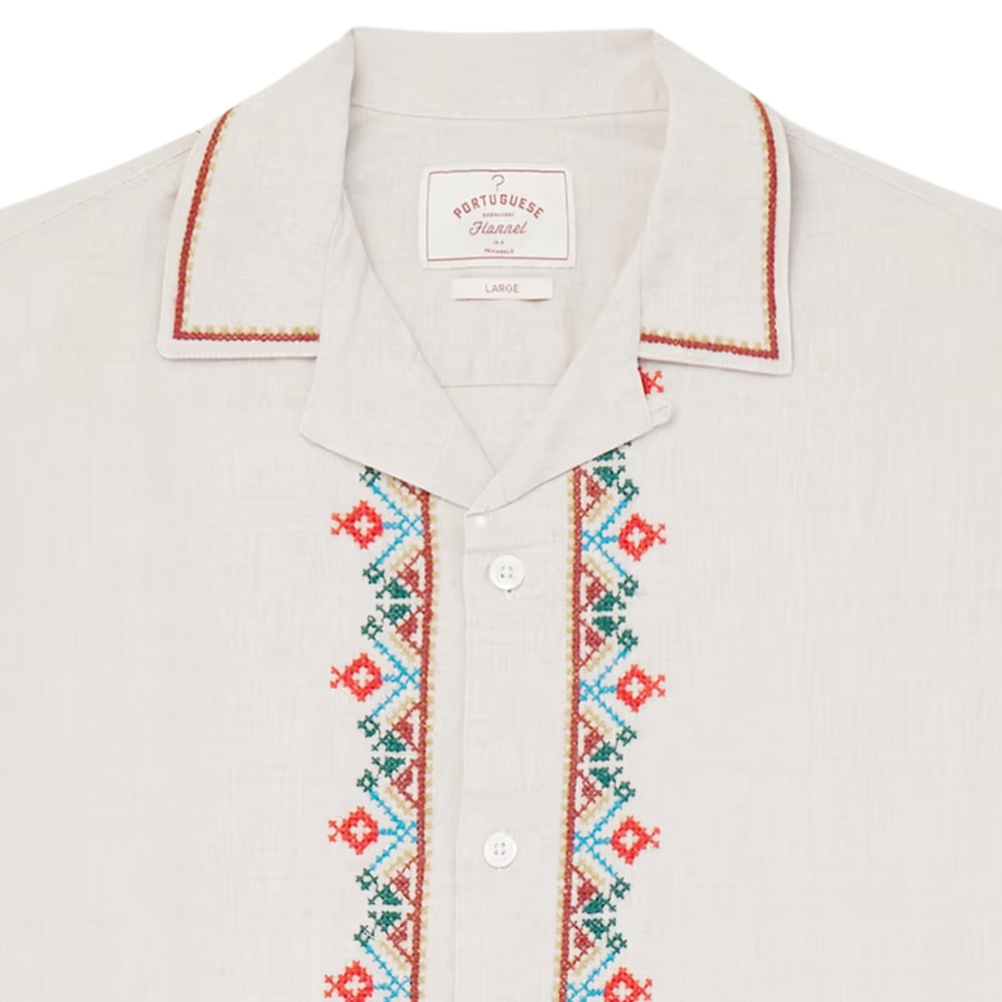 Folclore Embroidery Shirt - Multi