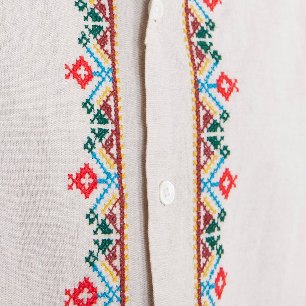 Folclore Embroidery Shirt - Multi