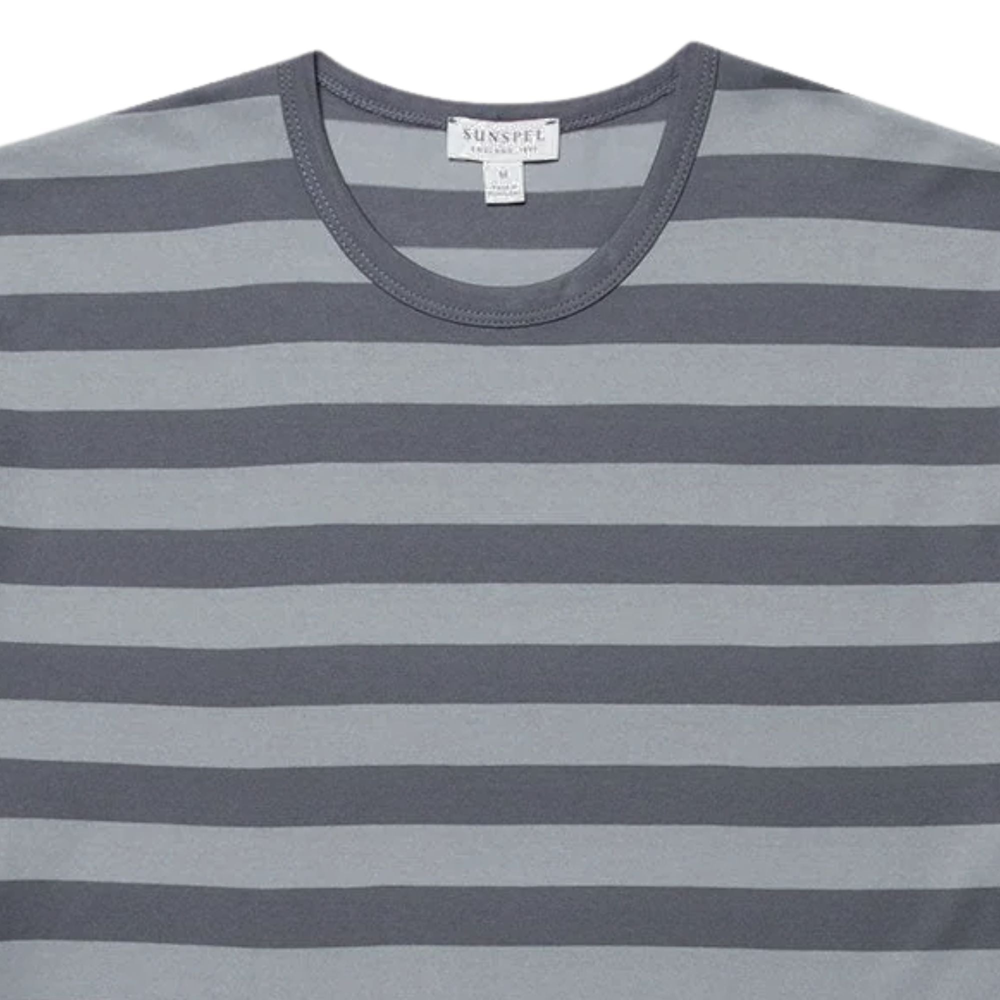 Classic Stripe T-Shirt - Stone Blue