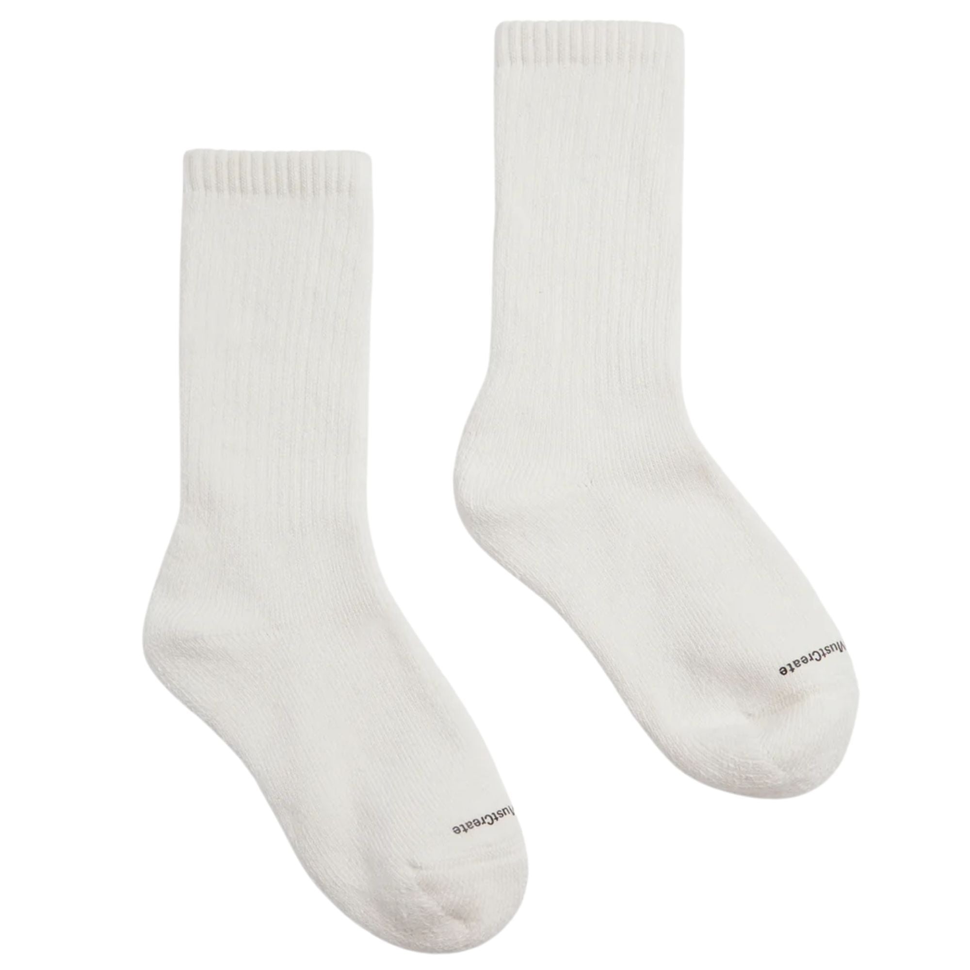Solid Socks - White