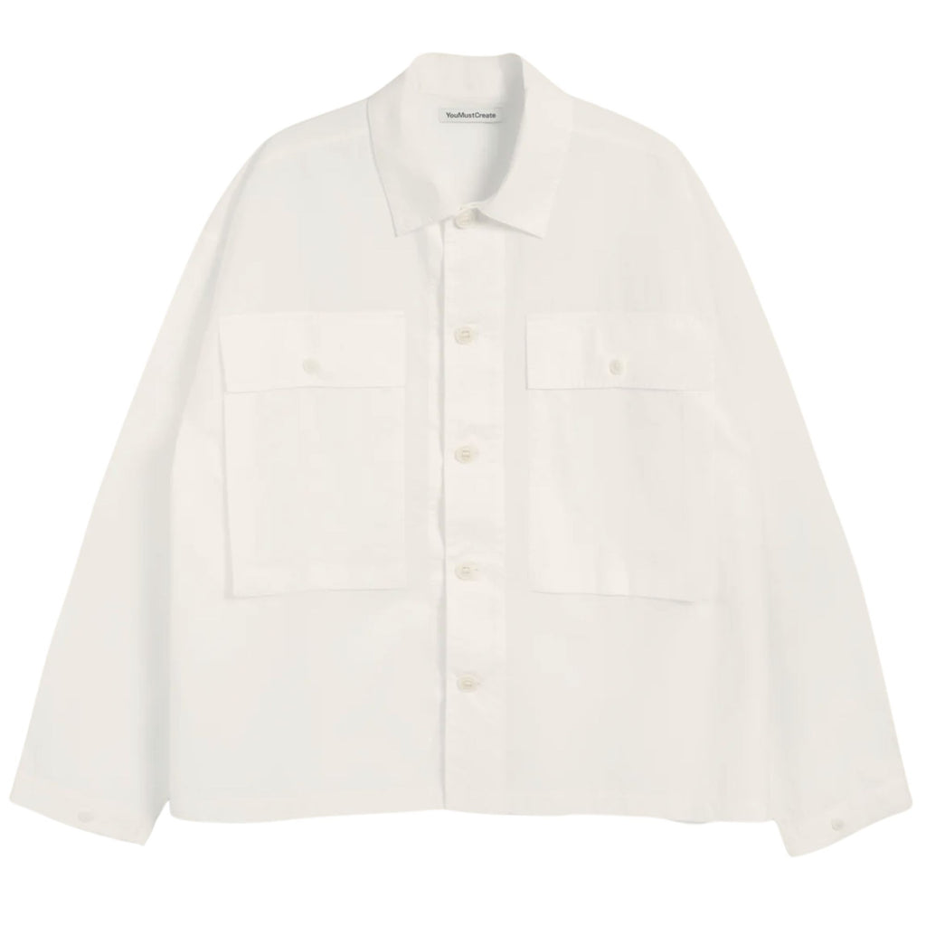 Military Shirt - White