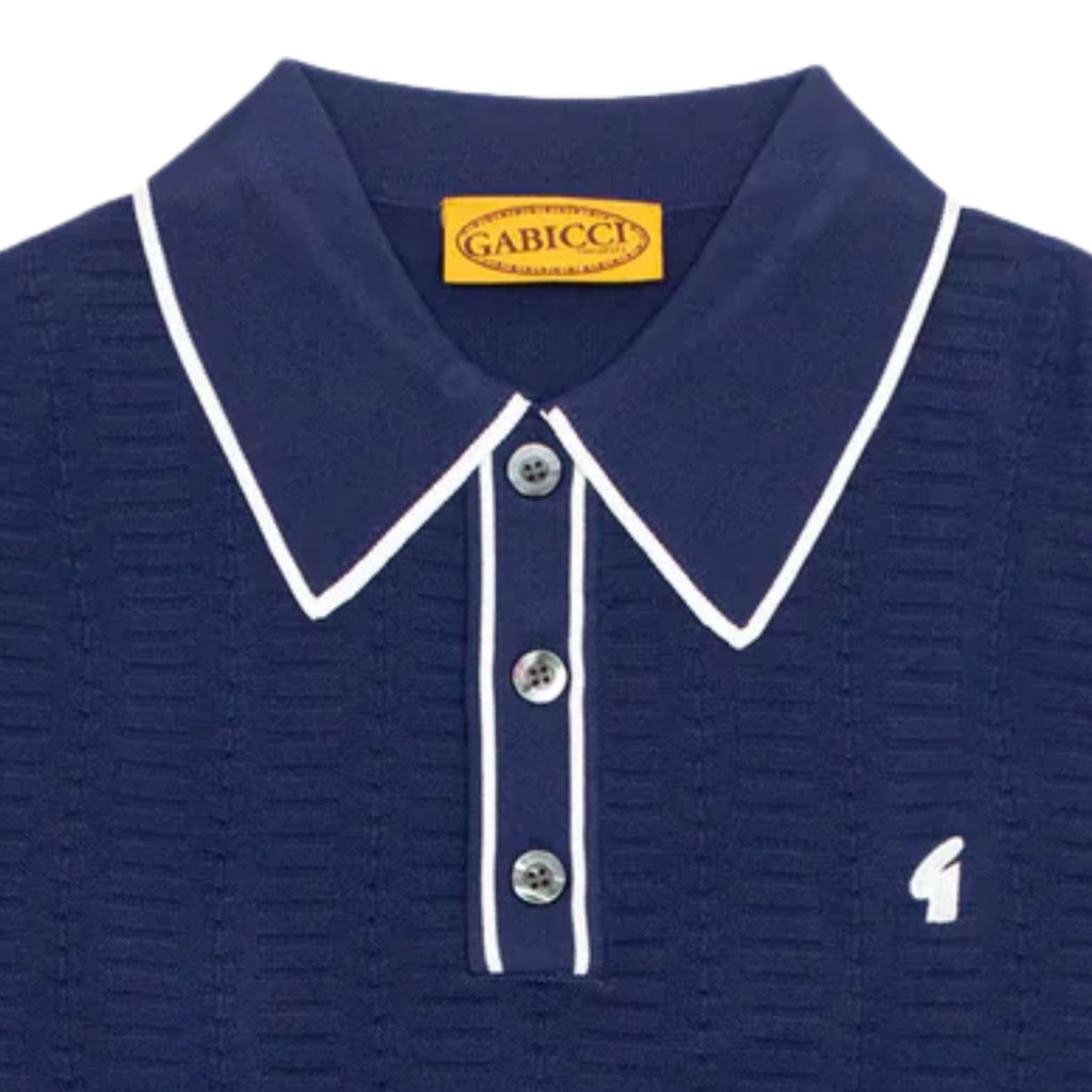Gabicci Vintage Ronnie Polo Shirt - Delft