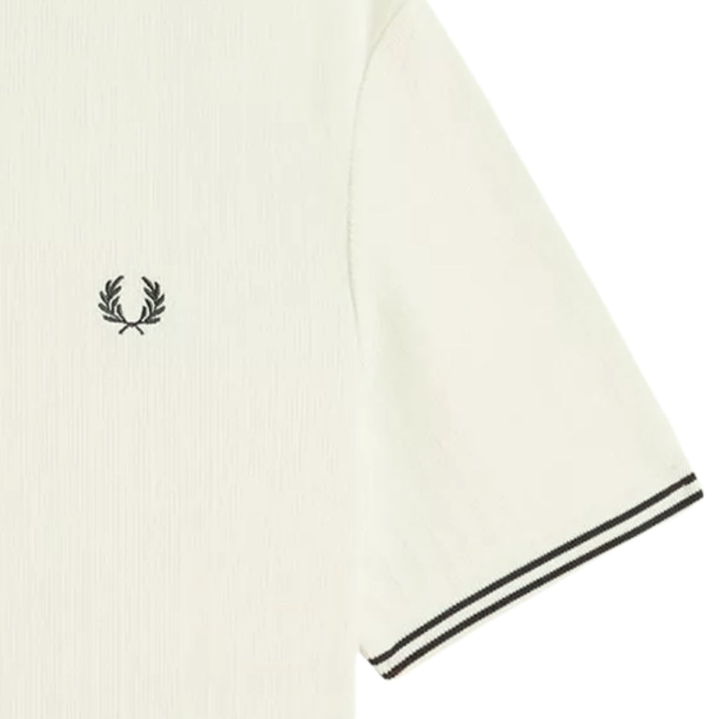 Ribbed Jersey T-Shirt - Ecru