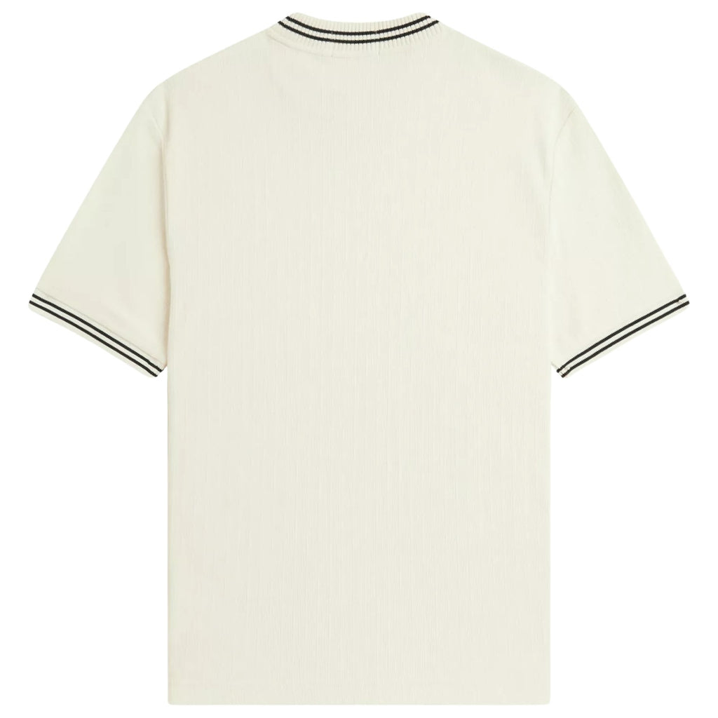 Ribbed Jersey T-Shirt - Ecru