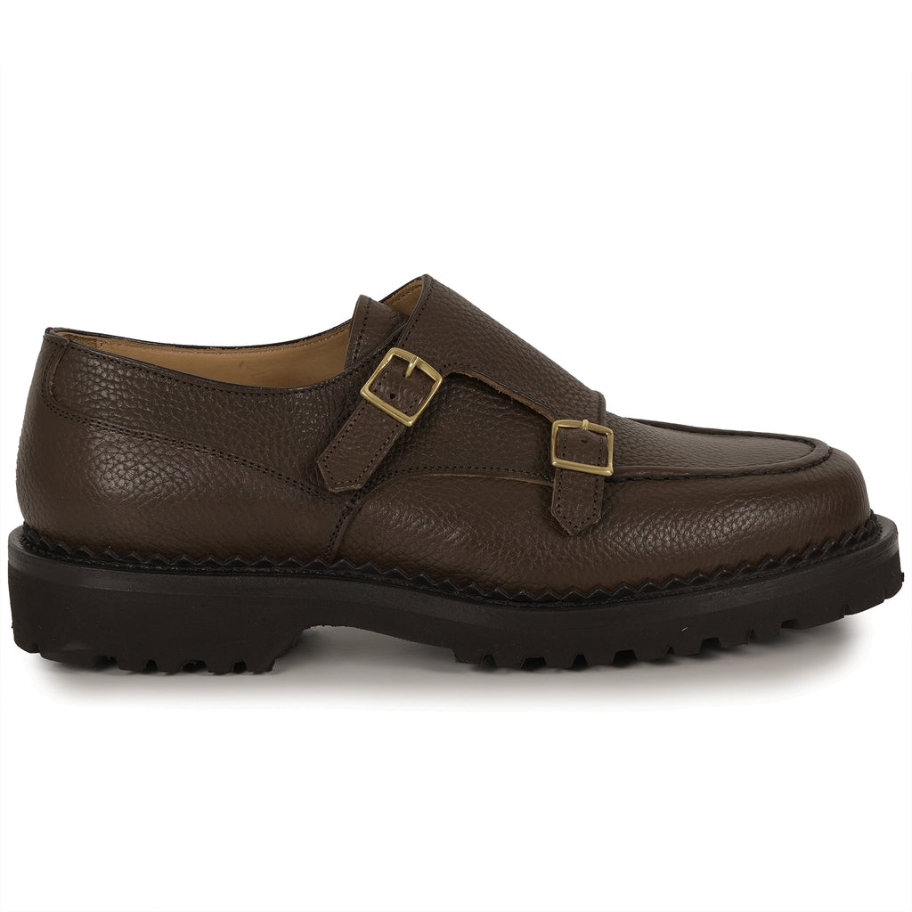 Double Monk Strap - Pale Brown