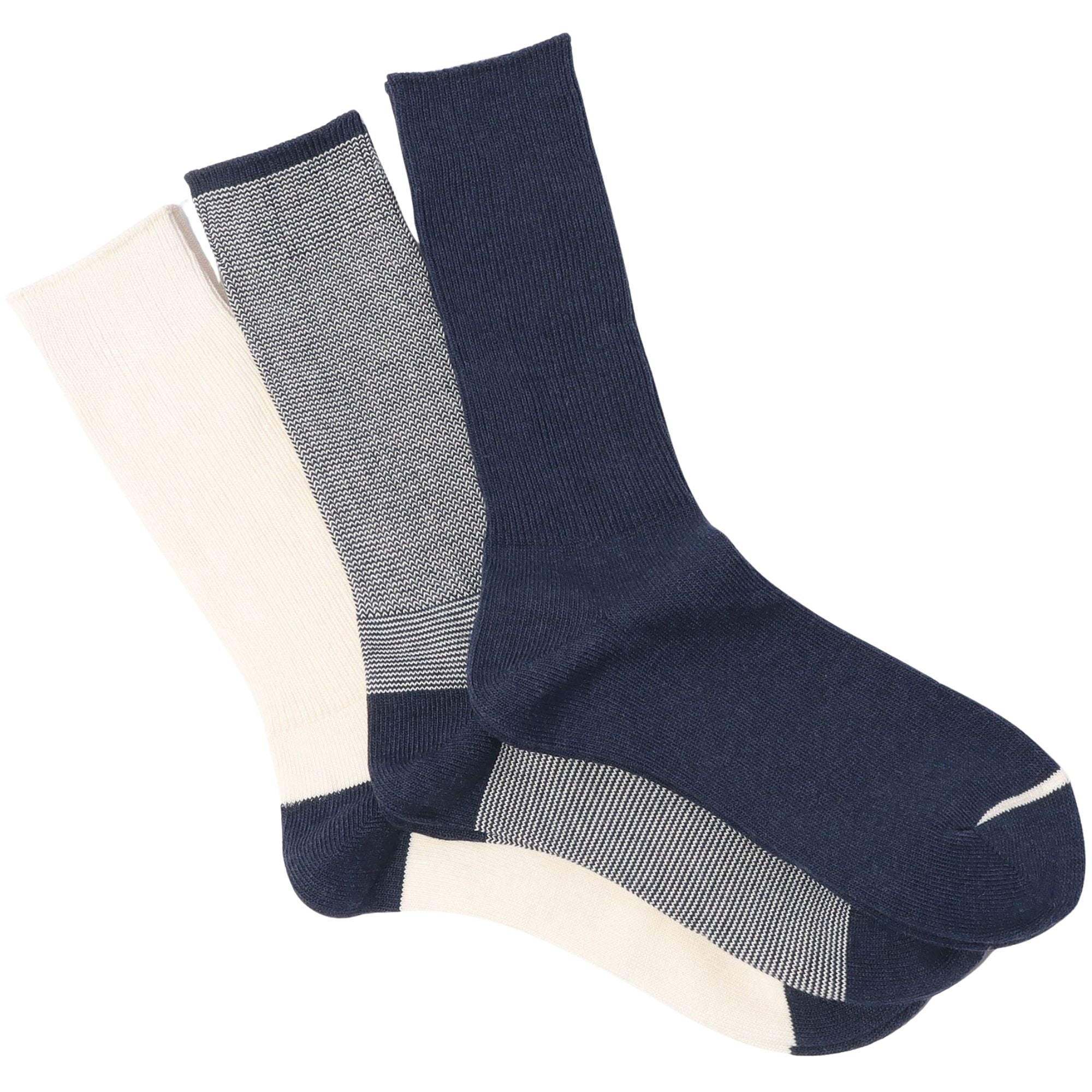 American Rib 3 Pairs Pack - Navy