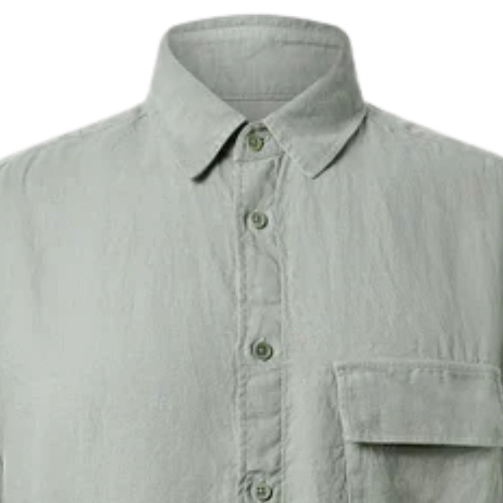 Scale Short Sleeve Shirt - Lichen