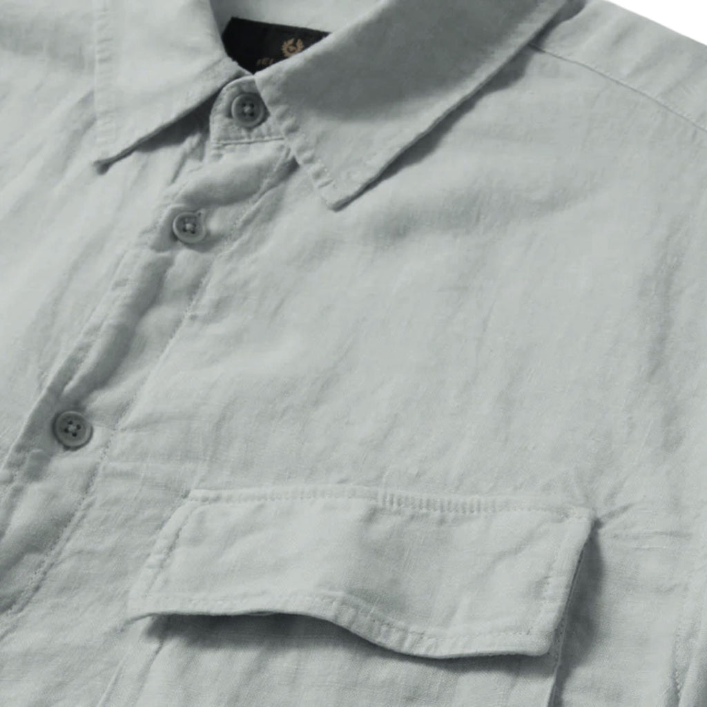 Scale Short Sleeve Shirt - Lichen – Stuarts London