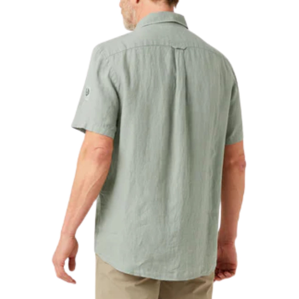 Scale Short Sleeve Shirt - Lichen – Stuarts London