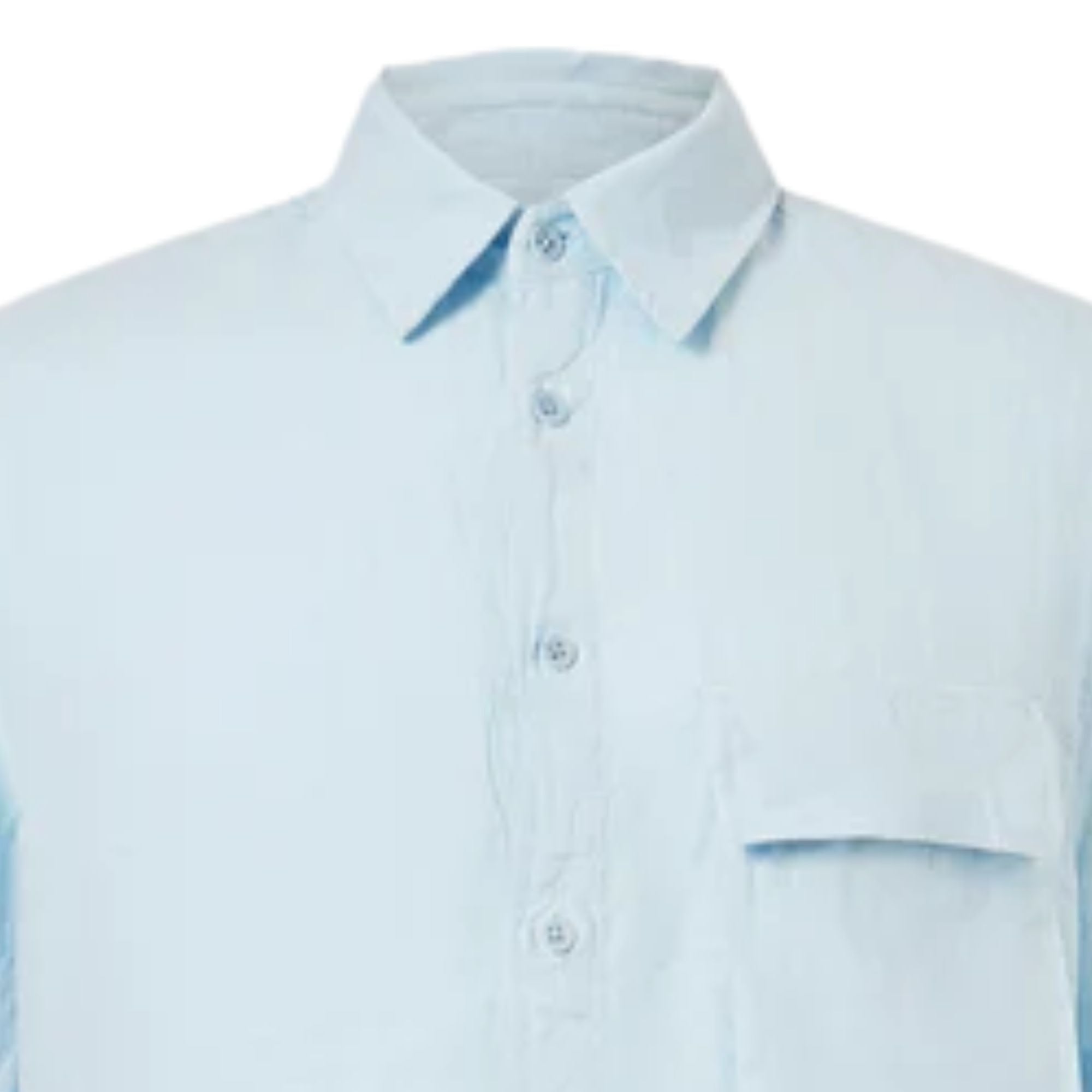 Scale Short Sleeve Shirt - Sky Blue