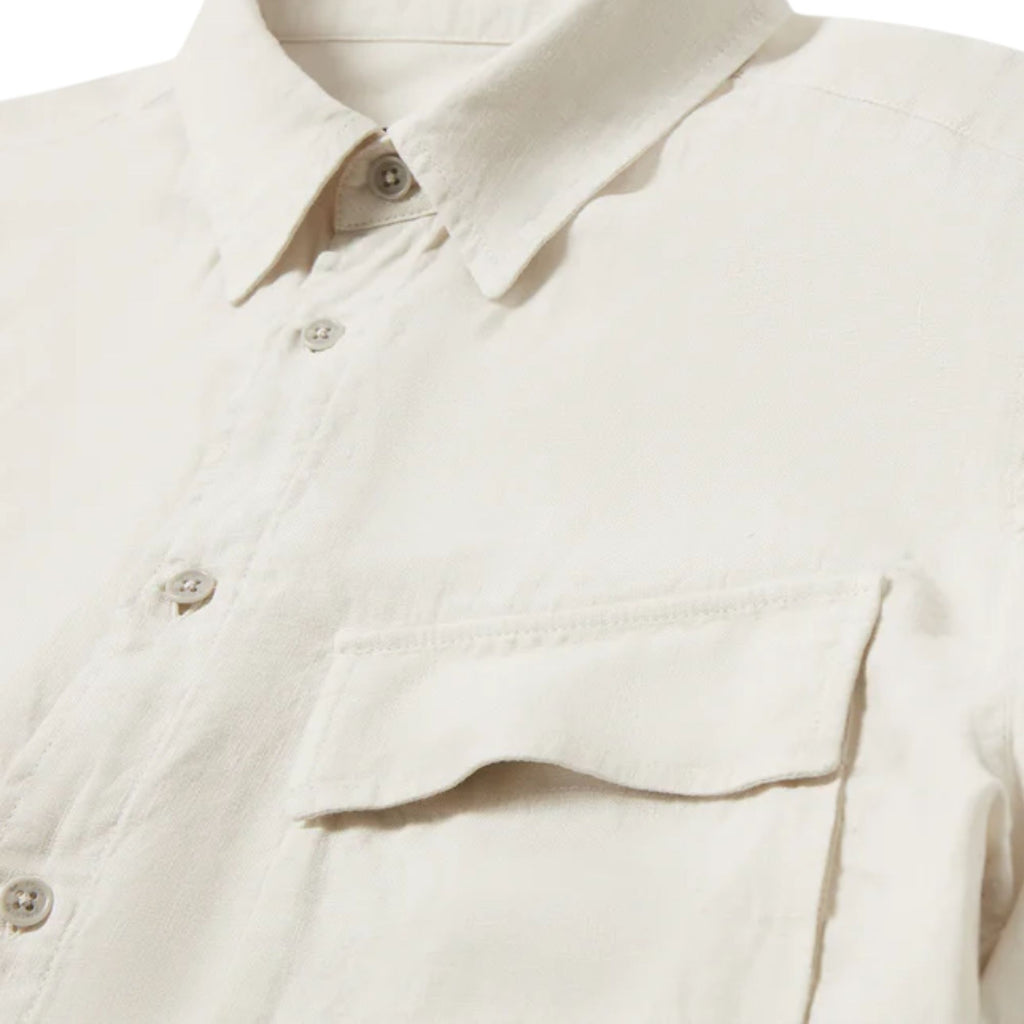 Scale Short Sleeve Shirt - Silver Birch