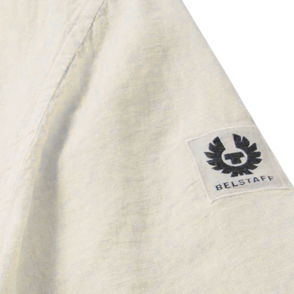 Scale Short Sleeve Shirt - Silver Birch – Stuarts London