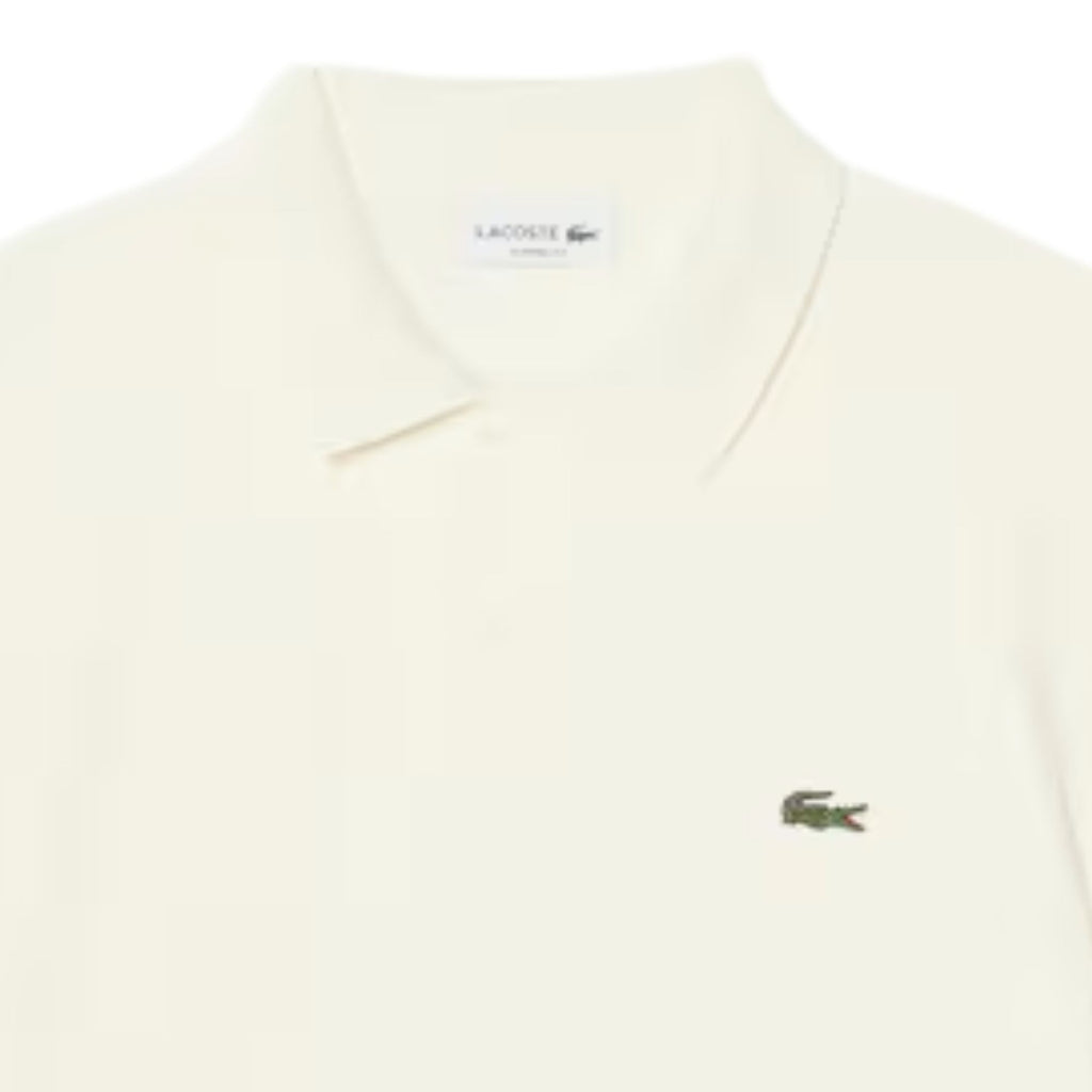 Knitted Polo Shirt - Flour