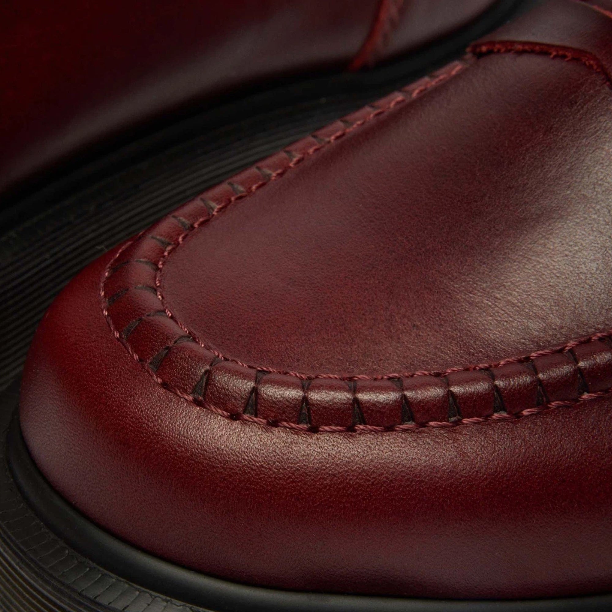 Delapre Penny Loafer - Burgundy