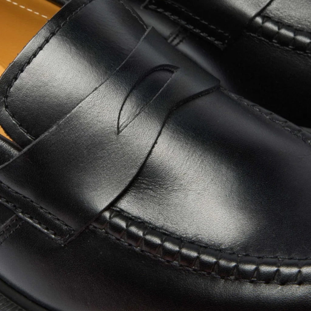 Delapre Penny Loafer - Black