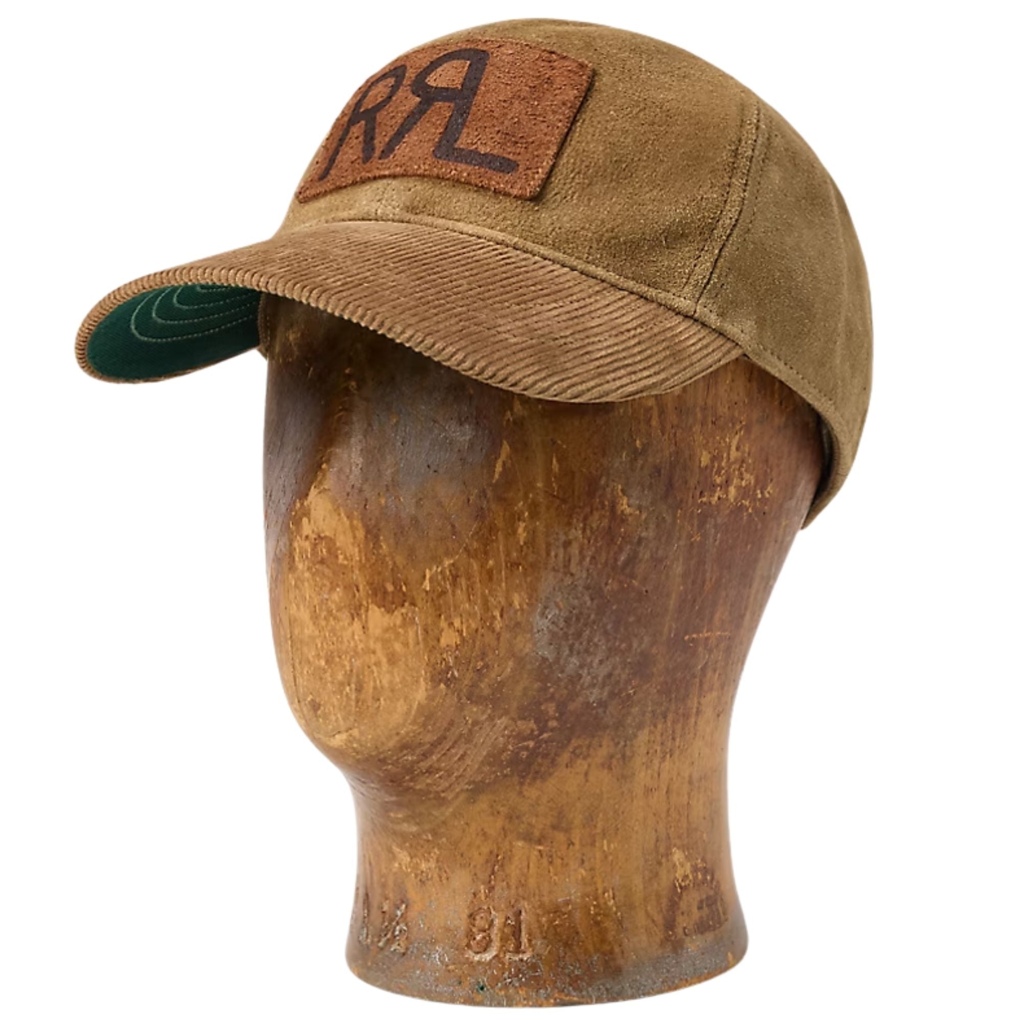 Roughout Suede Trucker Cap - Tan