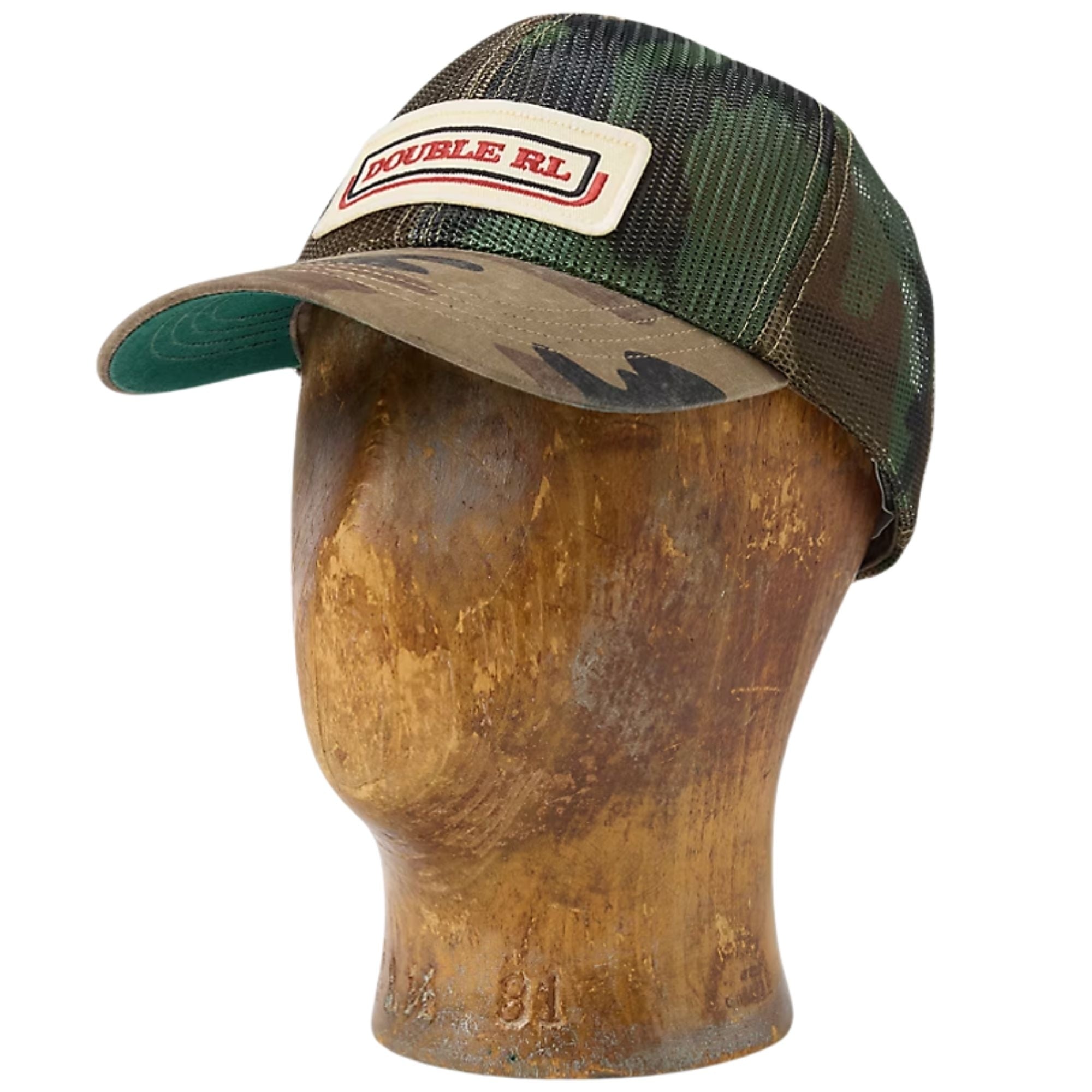 Logo-Patch Mesh Trucker Cap - Camo