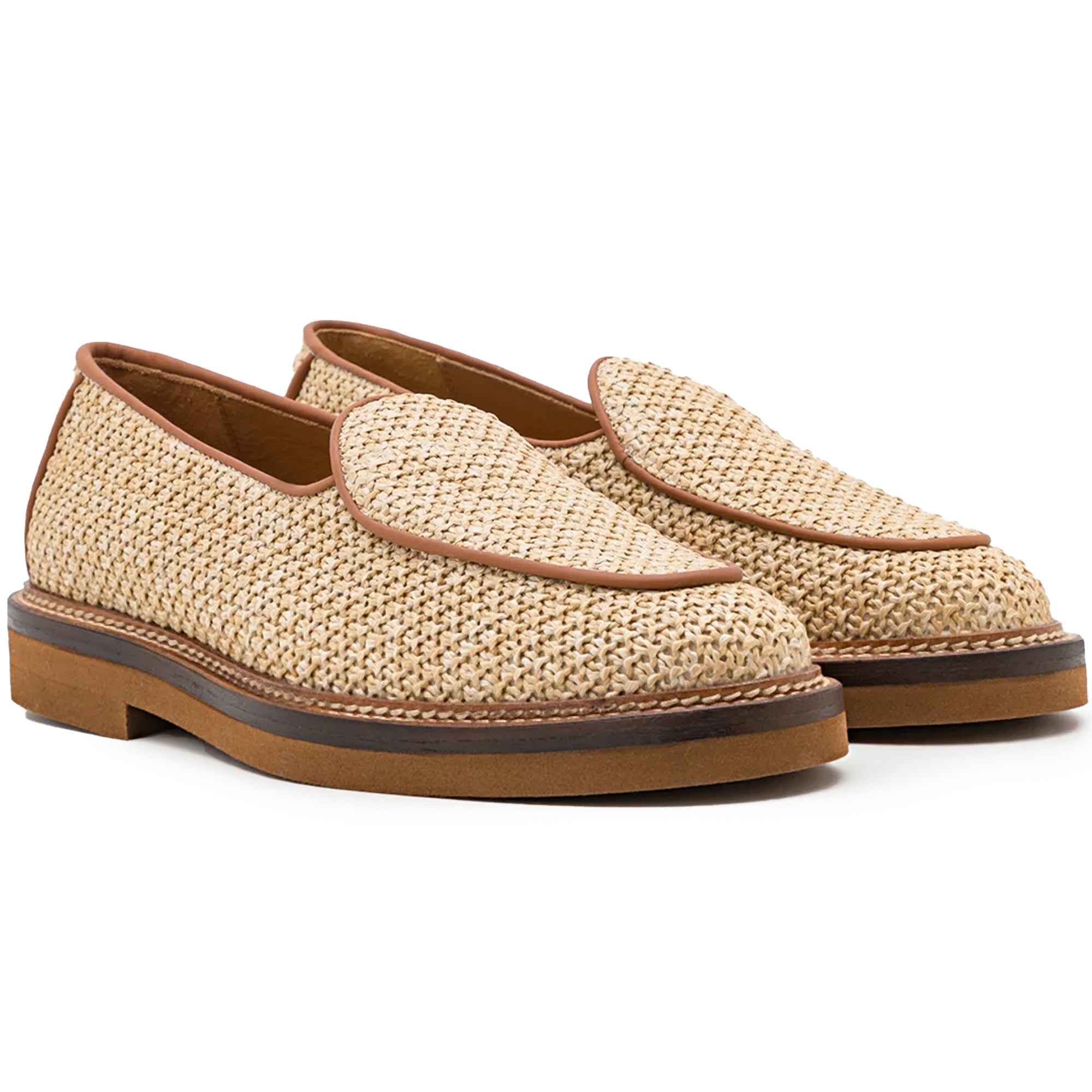 Jacques Soloviere Lex Raffia - Natural – Stuarts London