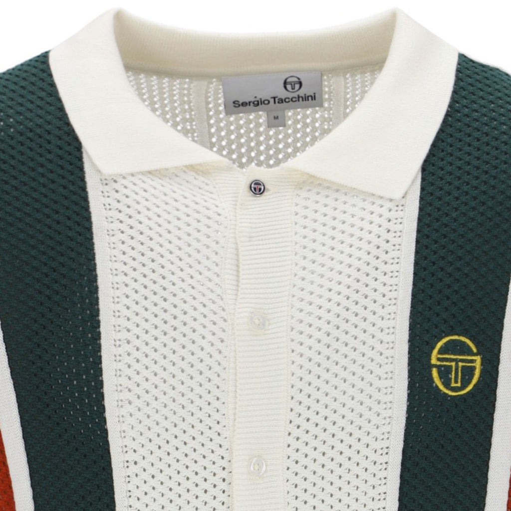 Montell Knit Polo Shirt - Gardenia