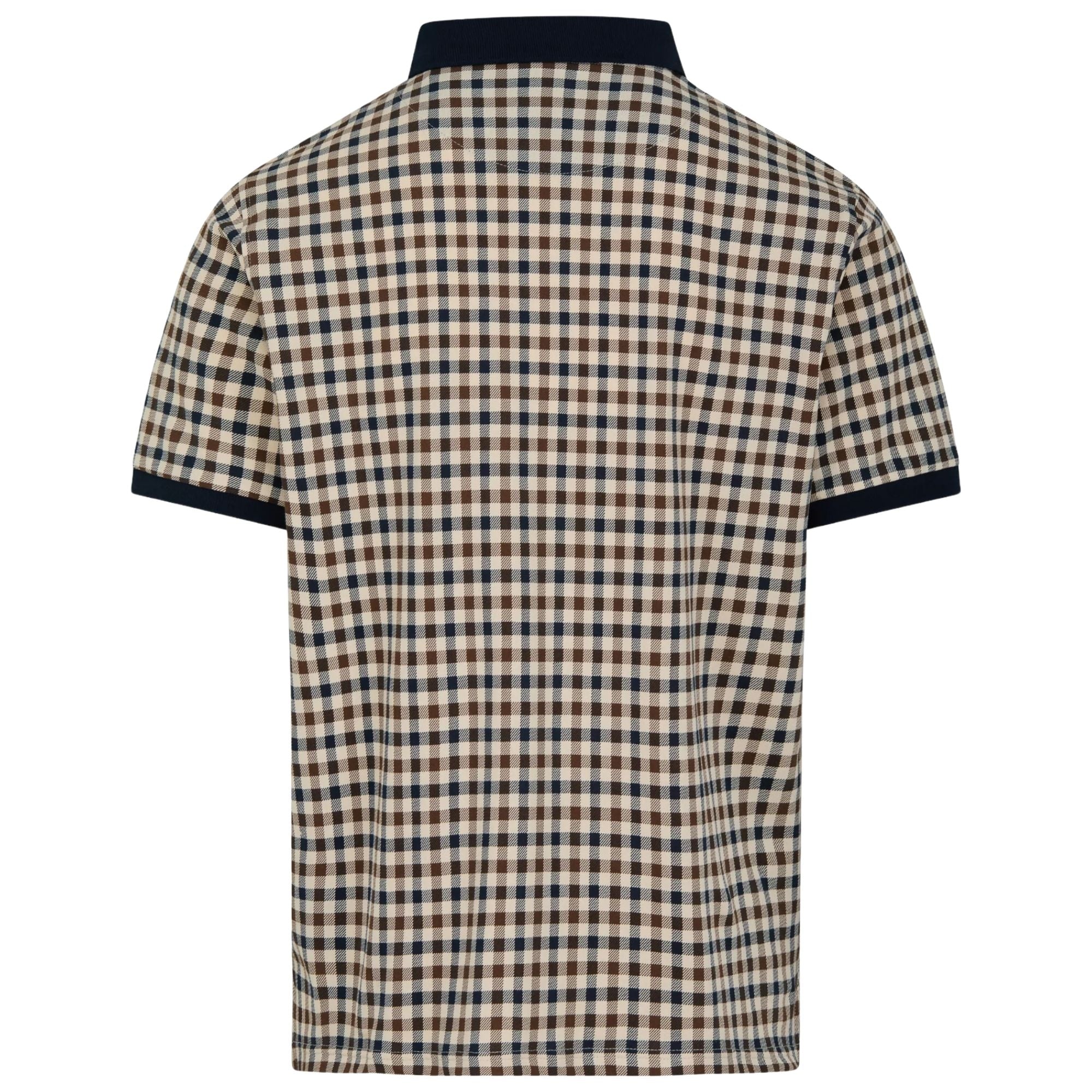 Club Check Polo Shirt - Navy