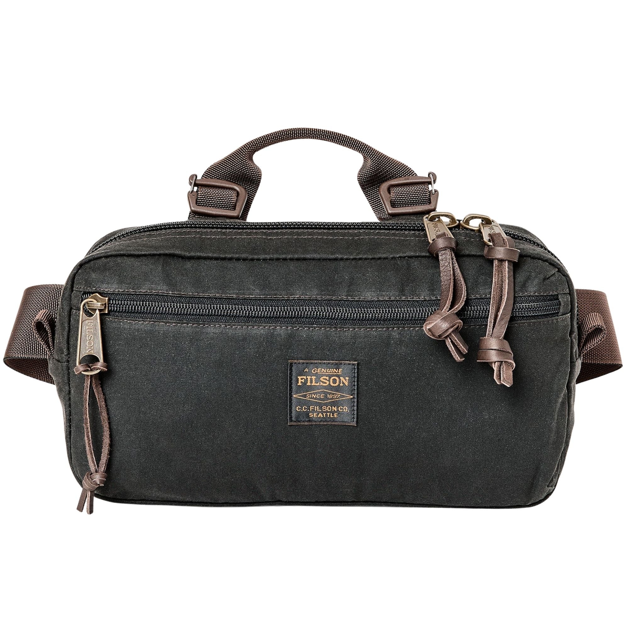 FILSON ボディバッグ Dryden Crossbody Bag - Black | Filson