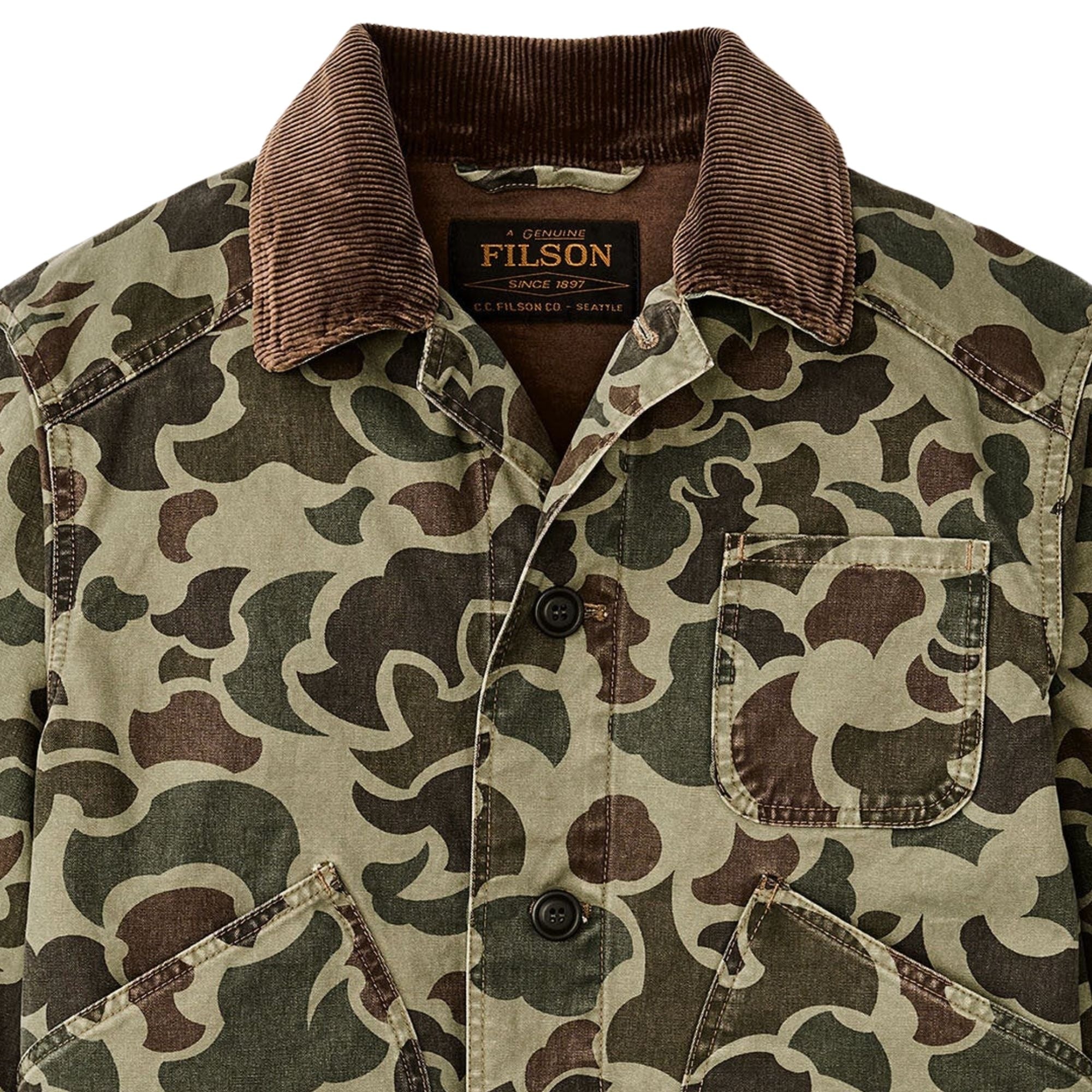 Filson Canvas Outfitter Jacket - Camo – Stuarts London