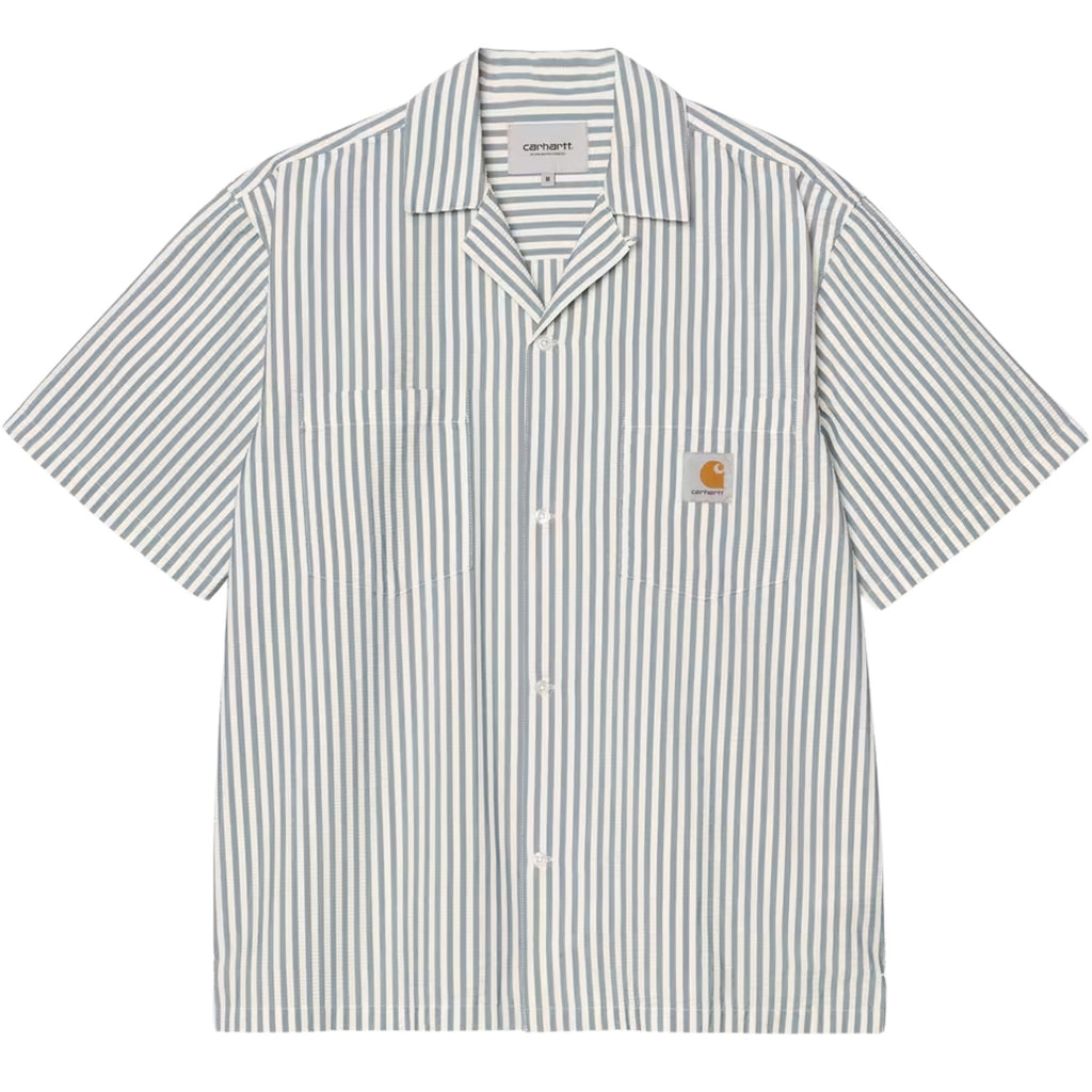 Short Sleeve Leavel Shirt - Blue River
