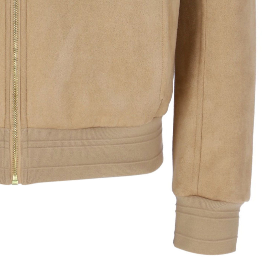 Fila Vintage Francesco Suede Jacket - Beige