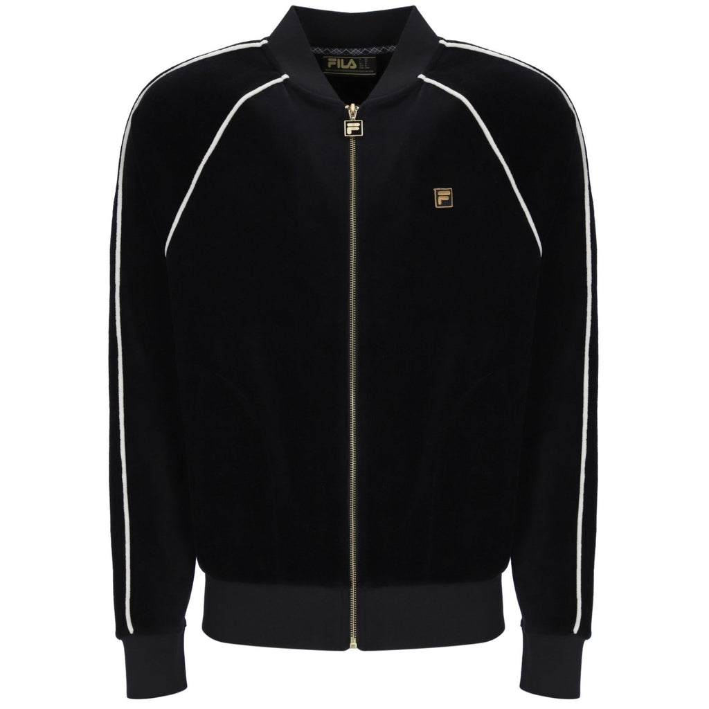 Fella Velour Jacket - Black