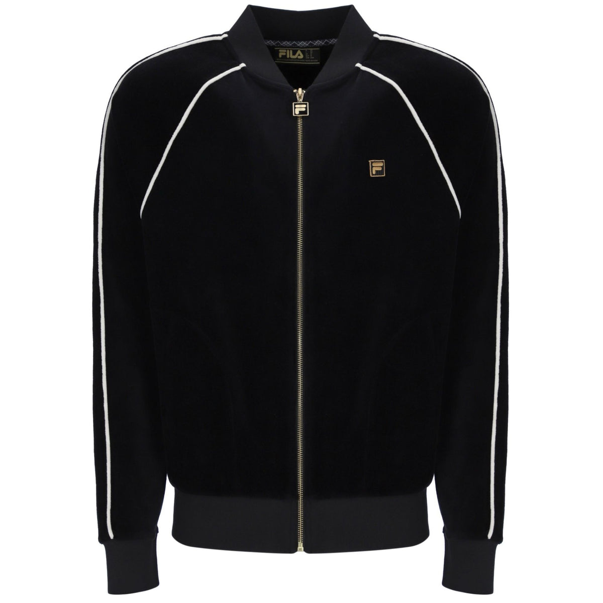 Fila Vintage Fella Velour Jacket - Black – Stuarts London