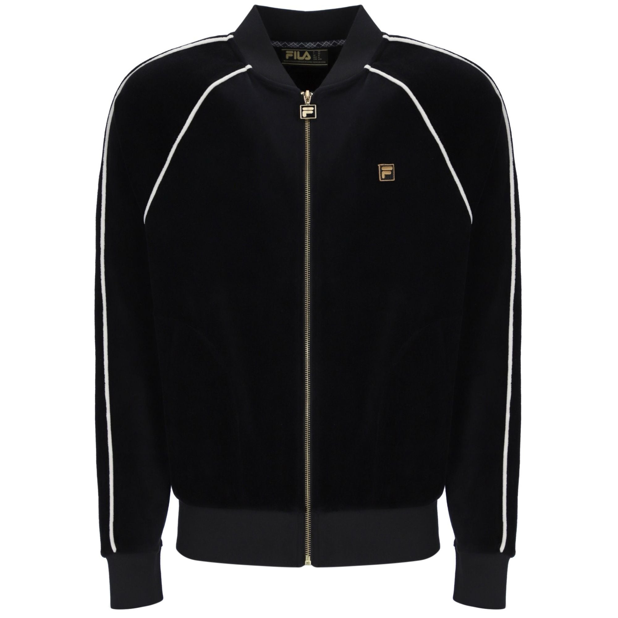 Fella Velour Jacket - Black